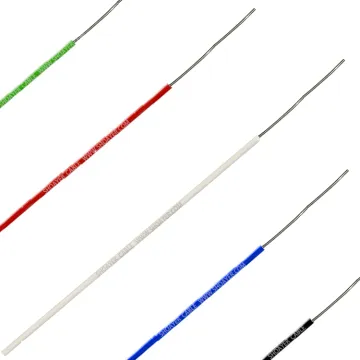 32AWG PTFE Solid Silver Plated Copper Automotive Hook Up Wire - MIL-W-16878/5
