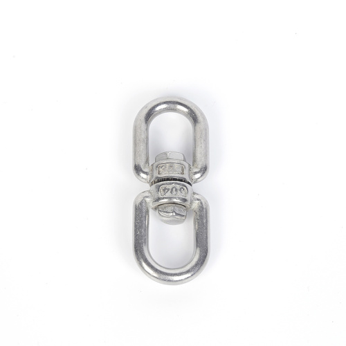High polished stainless steel links Stainless steel M22 eye and eye swivel ring Factory