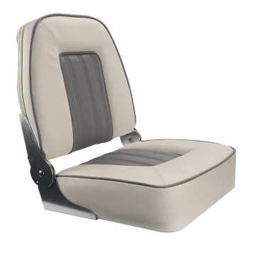 Allshine Marine Fold-Down Low Back Fishing Boat Seat