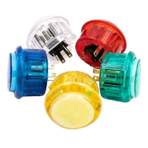 Transparent Arcade Button 30mm illuminated LED Push Button