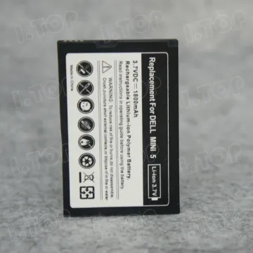 New on hot selling battery for Dell mini 5 1800 mah 3.7V replacement battery