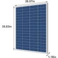 Paneles solares polivinílicos 320w 350w 400w para techo de casa