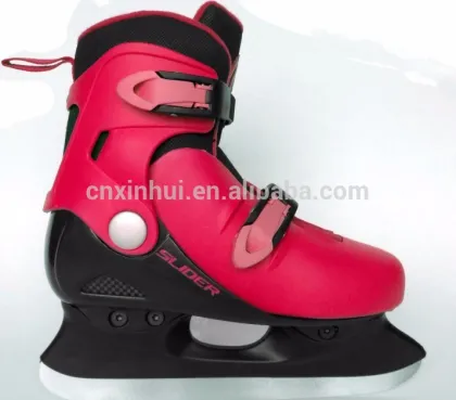 Hot selling high quality PU ice hockey skates shoes made in china factory