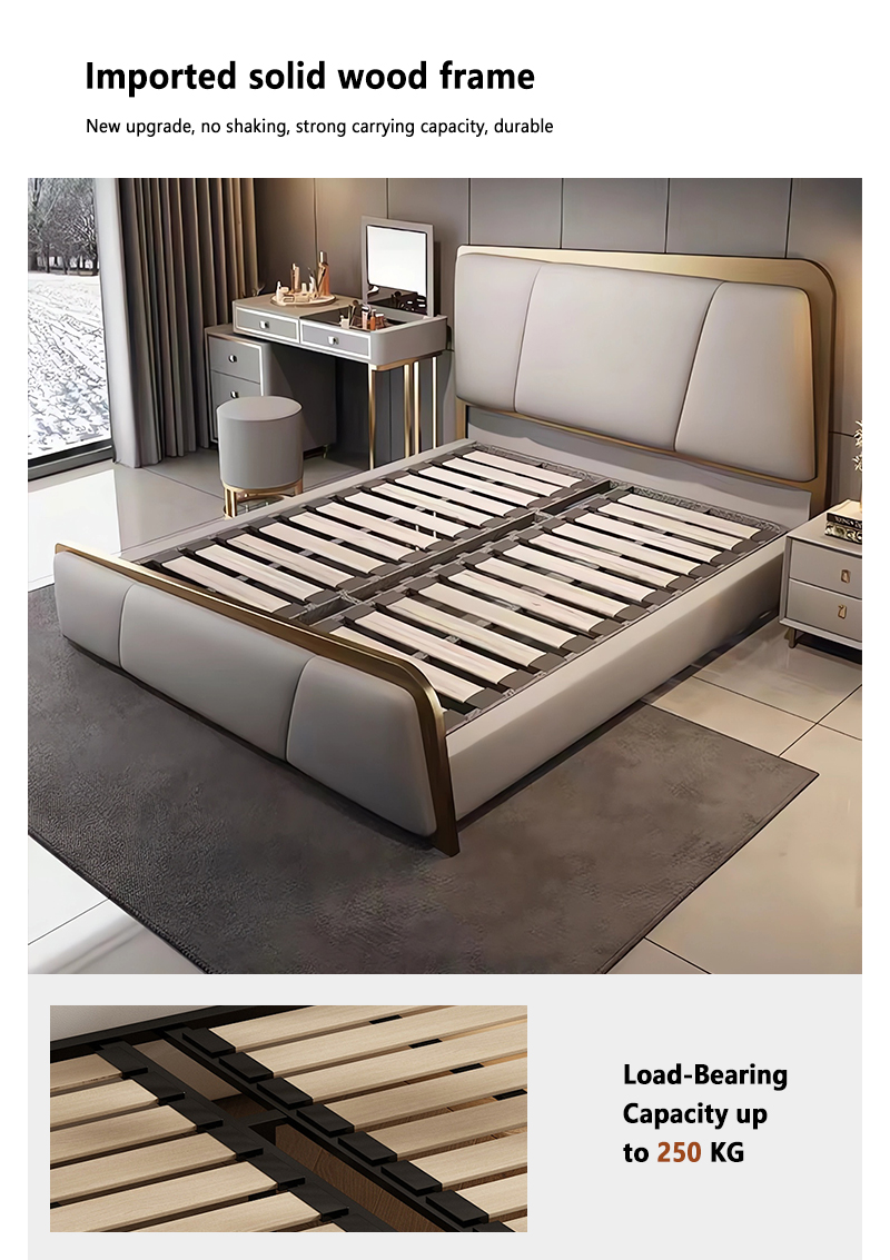 Hot Selling Leather Bed