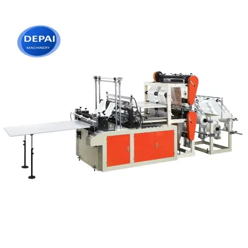PP PE Plastic T-Shirt Bag Making Machine for Shopping Bags