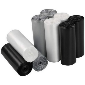 Medium Size HDPE 3 Mil Waste Packaging Black Bag Plastic Garbage Bag