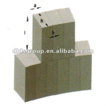 Refractory magnesia carbon brick
