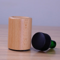 Real Wood Aromatherapy gan uisce Nebulizer Diffuser