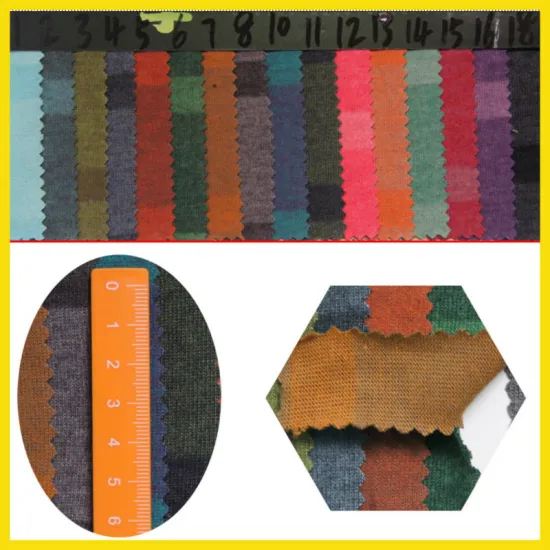 New Product colored pushed/peached double yards stripe