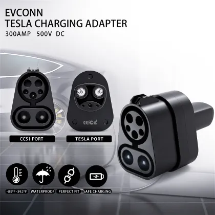 CCS1 to Tesla 250KW Adapter for Fast Charging Stations