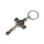 Metal Stainless Steel Cross Pendant Keychain