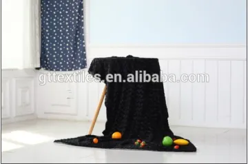 Hot sale 2 layer pv plush blanket