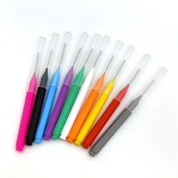 Portable Professional Interdental Bamboo Brush Dental Care Tool