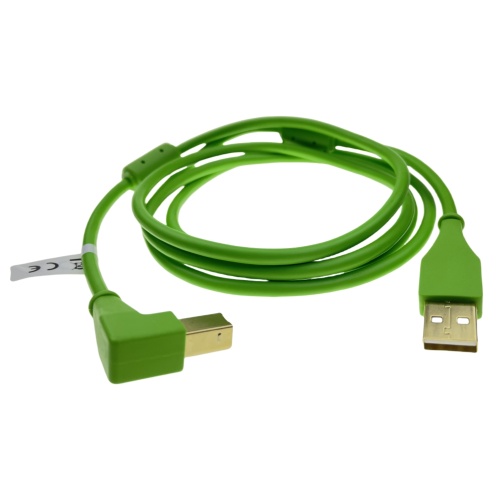 USB A-USB B 직각 케이블