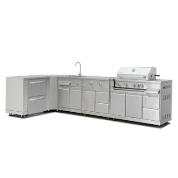 Linka Stainless Steel Outdoor Kitchen Cabinet