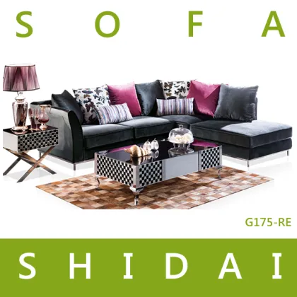 home furniture small fabric sofa from china G175-RE