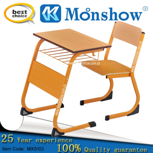 Classroom Single Desk and Chair Mxs103