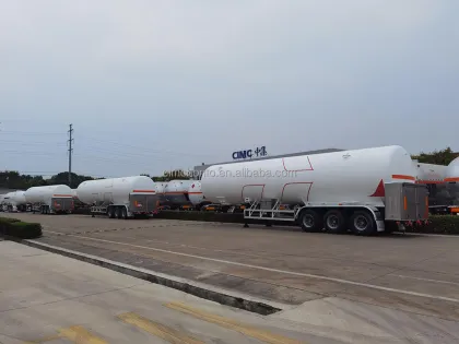 CIMC HONTO LNG Gas Transport Tanker Semi-Trailer: Competitive Pricing