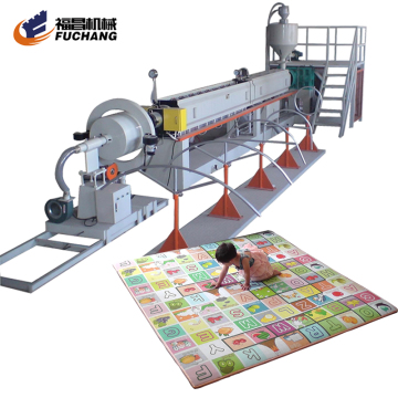PE Foam Film Roll Mattress Pad Extrusion Line for Child Play Mat