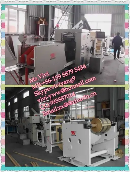 NO.1 WEB fully automatic square bottom Paper Bag Machine