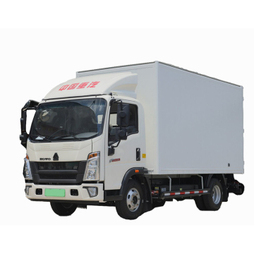 Electric Delivery Van: Howo 4*2 81.14kwh 6m Length Cargo Van for Sale