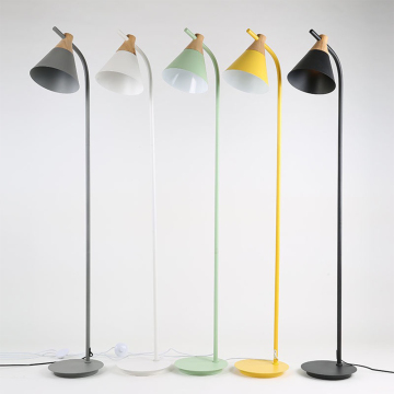 Colorful Macaron Floor Lamp for Living Room and Study