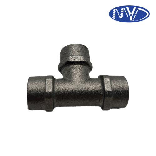 Cast iron material tee