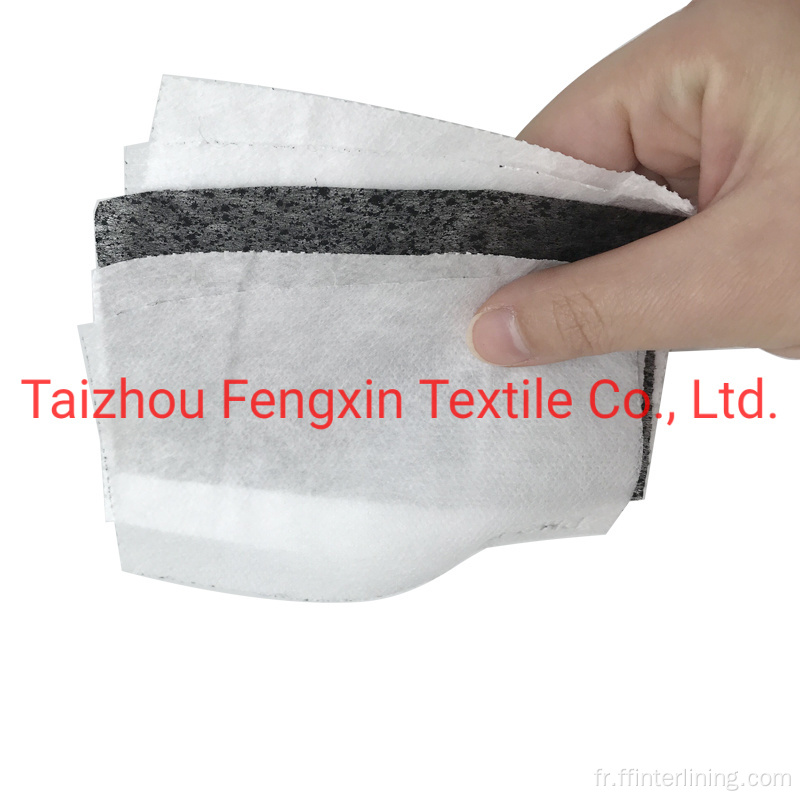 Tissu non tissé à fibre de carbone activé de haute qualité