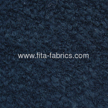 Knitted Looped Fabric Blended Of Wool/acrylic/polyester 