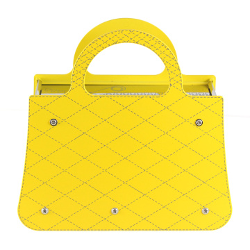 Relógio amarelo bolsa relógio flip