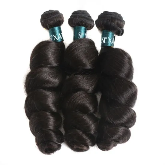Virgin Brazilian Malaysian Peruvian Hair Loose Deep Wave Virgin Hair Weaves Bundles Cuticle Aligned Human Hair Curly Extensions