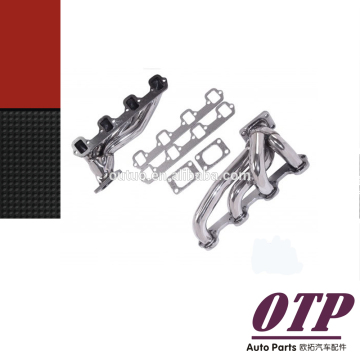 Stainless T3 t3/t4 Twin Turbo Manifold Header FOR Ford Mustang 5.0L V8 68-95