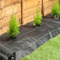 Black Color Mulch Weed Control Fabric Mat