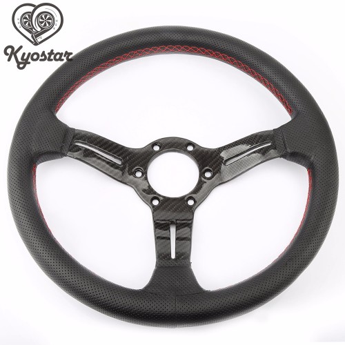 Genuine spare parts carbon steering wheel leather classic