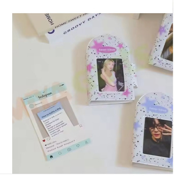Custom Kpop Photo Album and Photocard Holder - 3 Inch PVC Plastic Storage