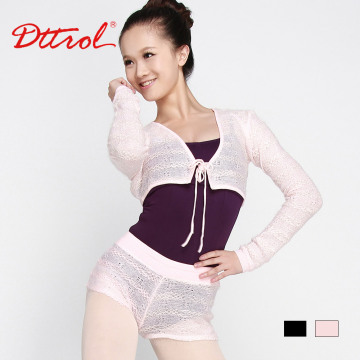 D006076 Dttrol latest fancy tops girls long sleeve sports jacket dance wear