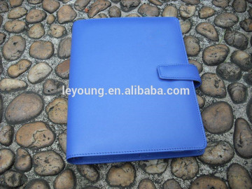 New Fashion Leather Document Folder Ring Binder Conference Holder