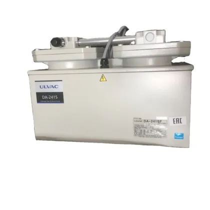 ULVAC Diaphragm Type Dry Vacuum Pumps DA Series: DA-121DF, DA-121DC, DA-121DE, DA-121DD