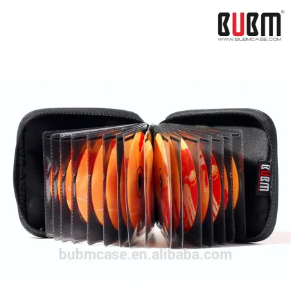 BUBM PU CD/DVD Player Bags DVD Cover CD holder Portable CD carrying case