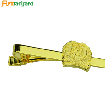 Fermacravatta in metallo di design diverso da uomo