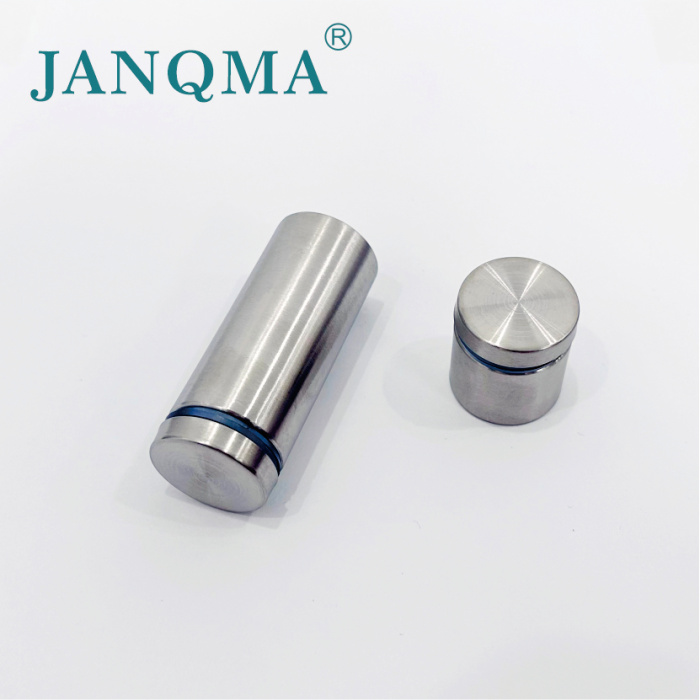 Round Standoffs Publicidade Vidro Display Staffff parafuso