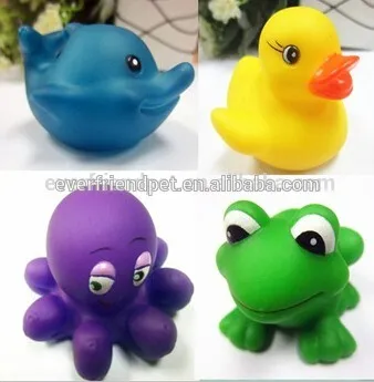 Eco-friendly plastic baby bath set toys