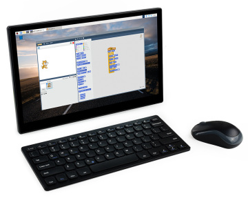 Raspberry Pi Tablet: 13.3 Inch Touch Screen All-in-One Computer with USB/Network Ports