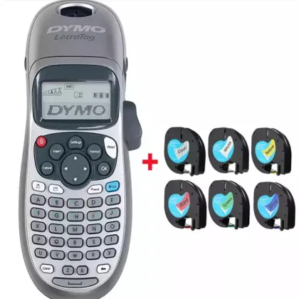 Handheld Dymo LabelPrinter LT-100H Refills and Compatible Label Tapes