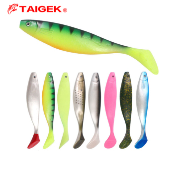 TAIGEK Wholesale 23cm 70g Soft T Tail Lure for Sea Fishing
