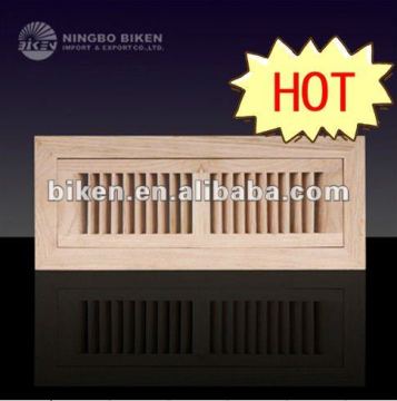 2X10 wooden air grill for floor