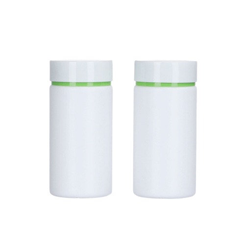 120cc White Vitamin Bottle Plastic Medical Bottles PET