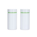 120cc White Vitamin Bottle Plastic Medical Bottles PET