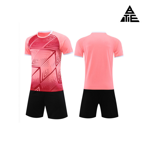 Conjunto traje de fútbol adulto rosa