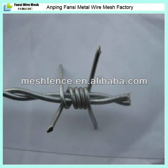 Galvanized cheap military barbed wire